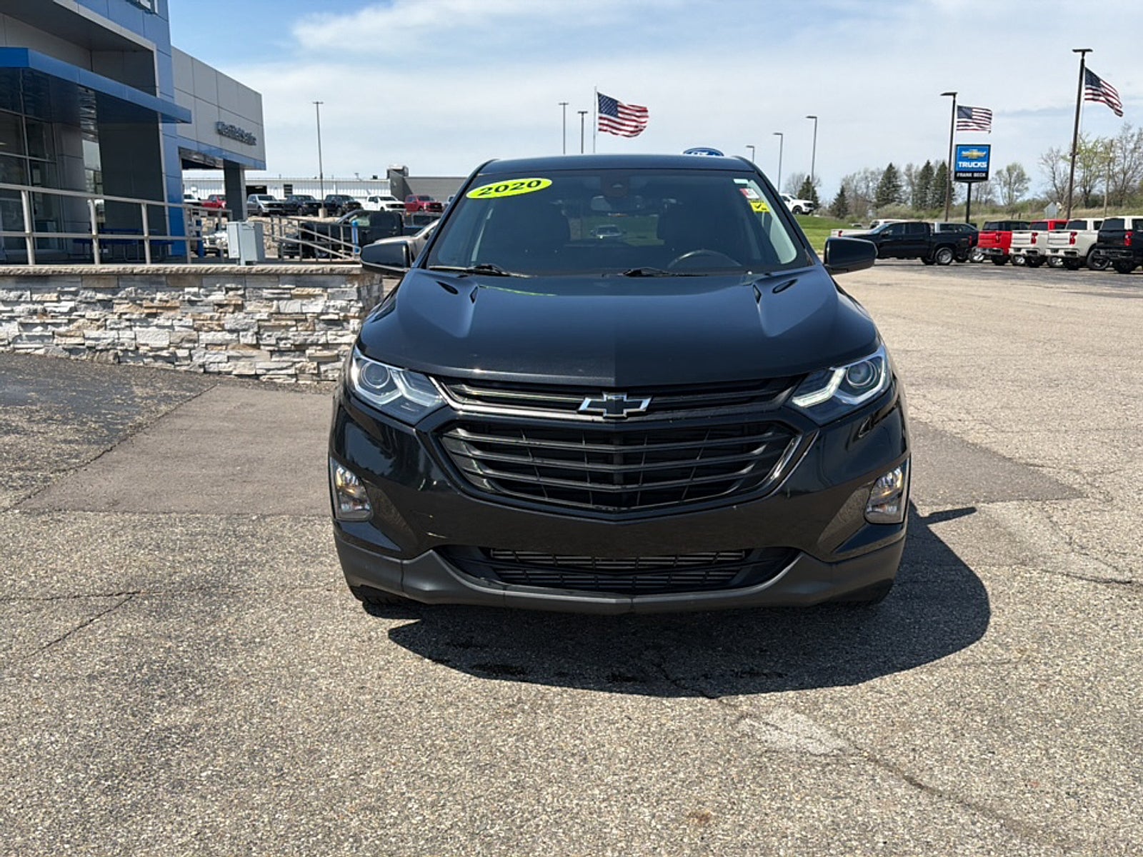 Used 2020 Chevrolet Equinox LT with VIN 2GNAXKEV3L6214449 for sale in Jonesville, MI